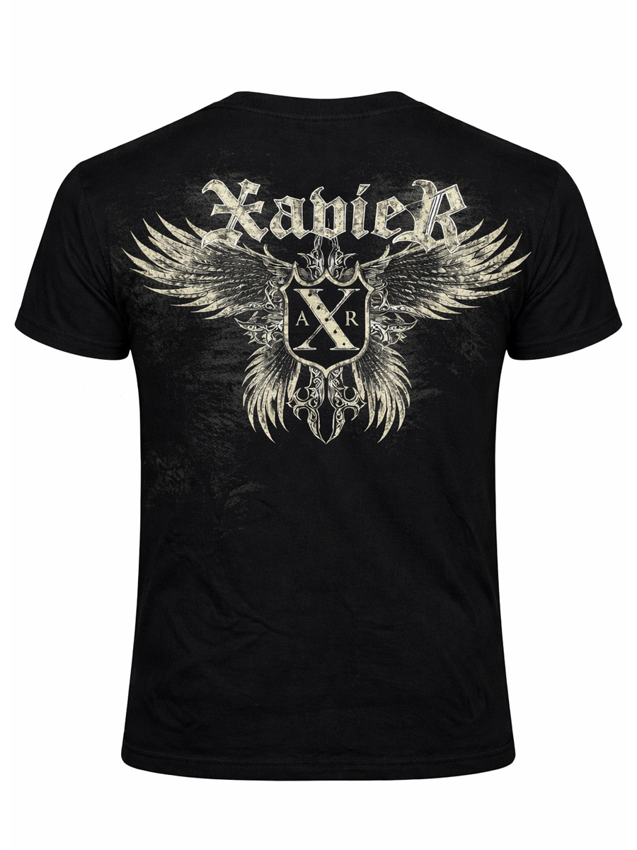 Футболка Xzavier  Cross Skulls - фото 2 - rockbunker.ru