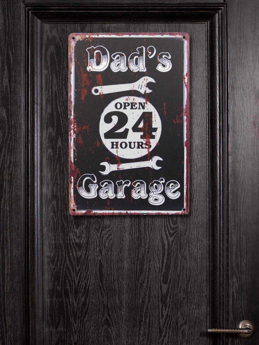 Табличка Dads Garage - фото 3 - rockbunker.ru