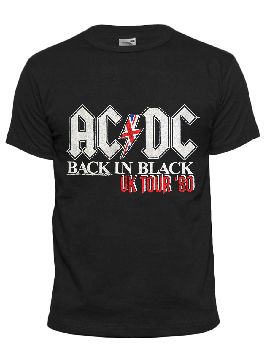 Футболка AC DC Uk Tour - фото 1 - rockbunker.ru
