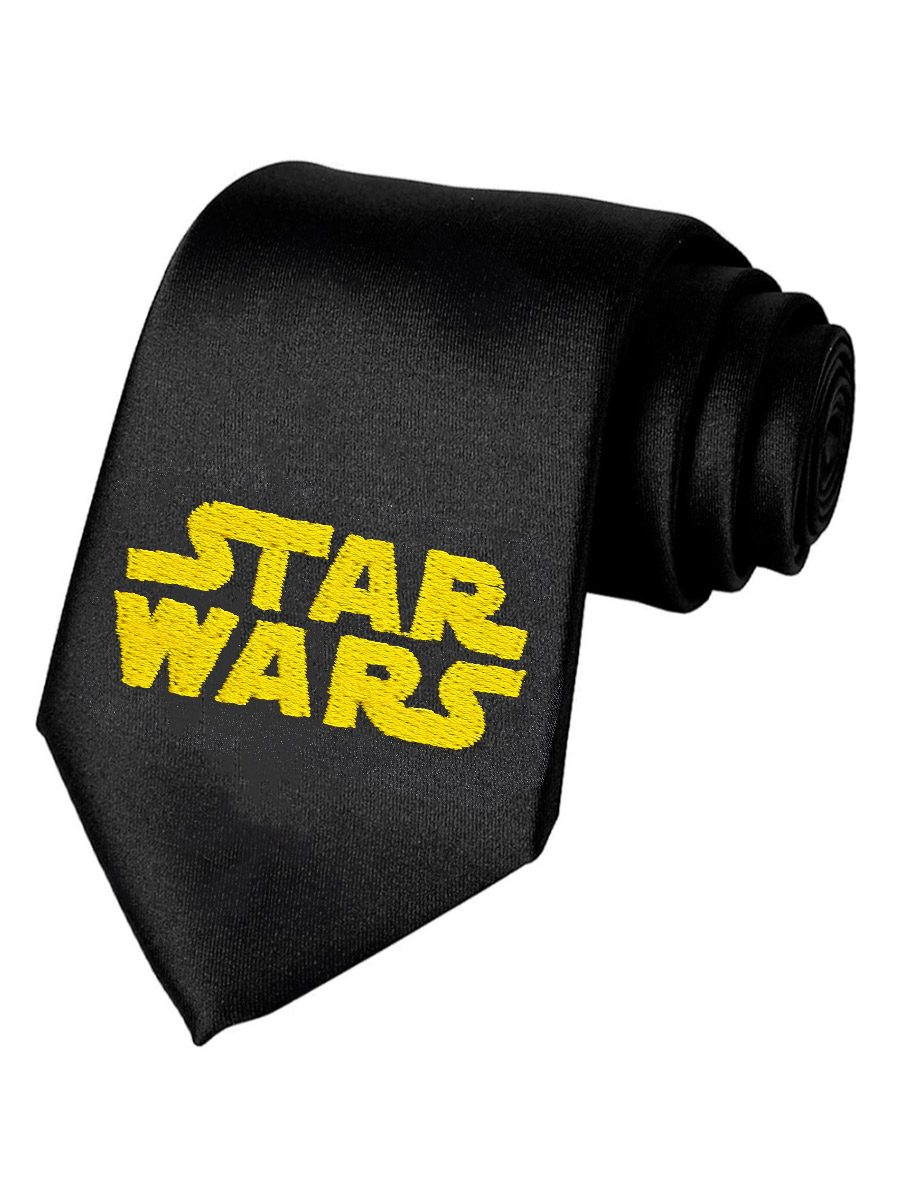 Галстук Star Wars - фото 1 - rockbunker.ru