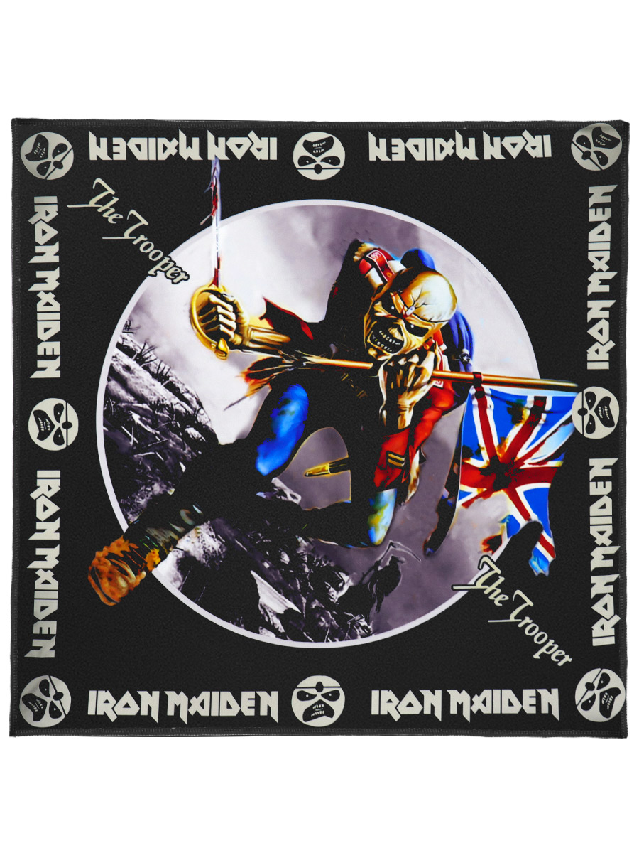 Бандана Iron Maiden - фото 1 - rockbunker.ru