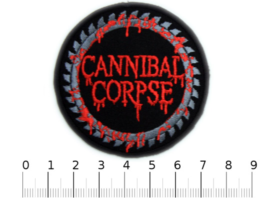 Нашивка Cannibal Corpse - фото 1 - rockbunker.ru