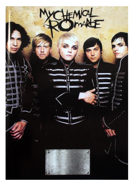 Тетрадь RockMerch My Chemical Romance - фото 1 - rockbunker.ru