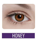 Линзы цветные Adria Color tone 3 Honey медовые - фото 1 - rockbunker.ru