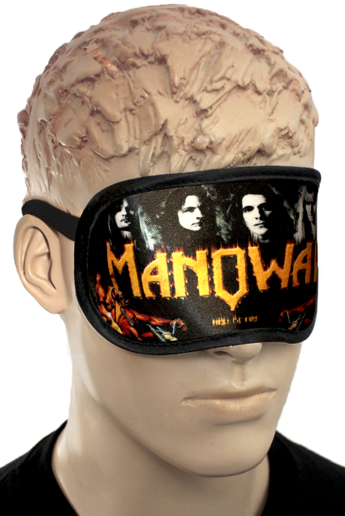Маска для сна Manowar - фото 1 - rockbunker.ru