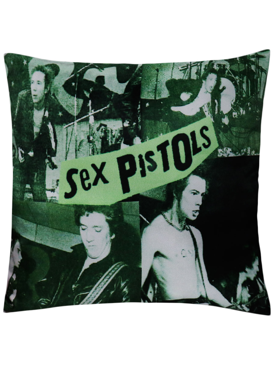 Подушка Sex Pistols - фото 1 - rockbunker.ru