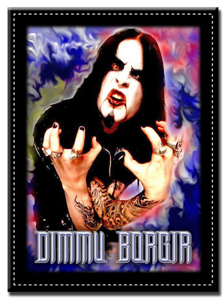 Кошелек Dimmu Borgir кислота - фото 1 - rockbunker.ru