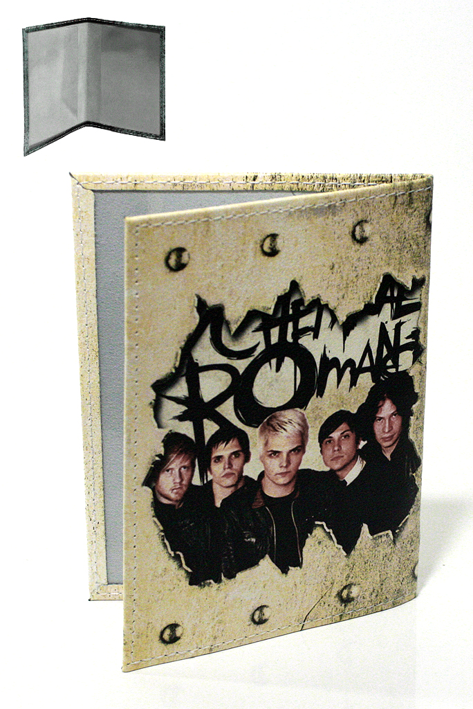 Обложка на паспорт RockMerch My Chemical Romance - фото 2 - rockbunker.ru