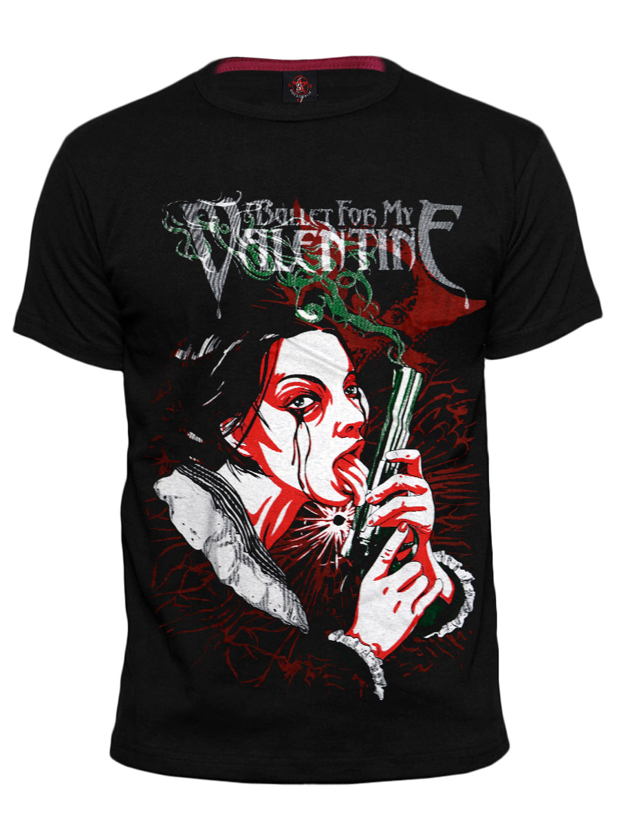 Футболка RockMerch Bullet for my Valentine - фото 1 - rockbunker.ru