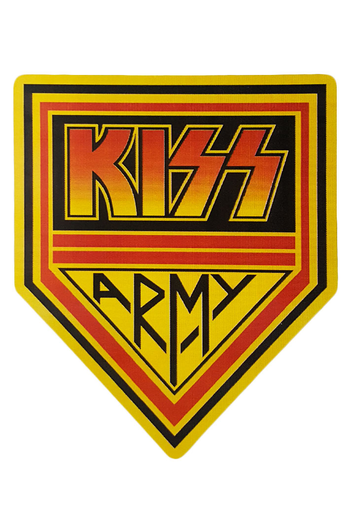 Наклейка-стикер KISS - фото 1 - rockbunker.ru