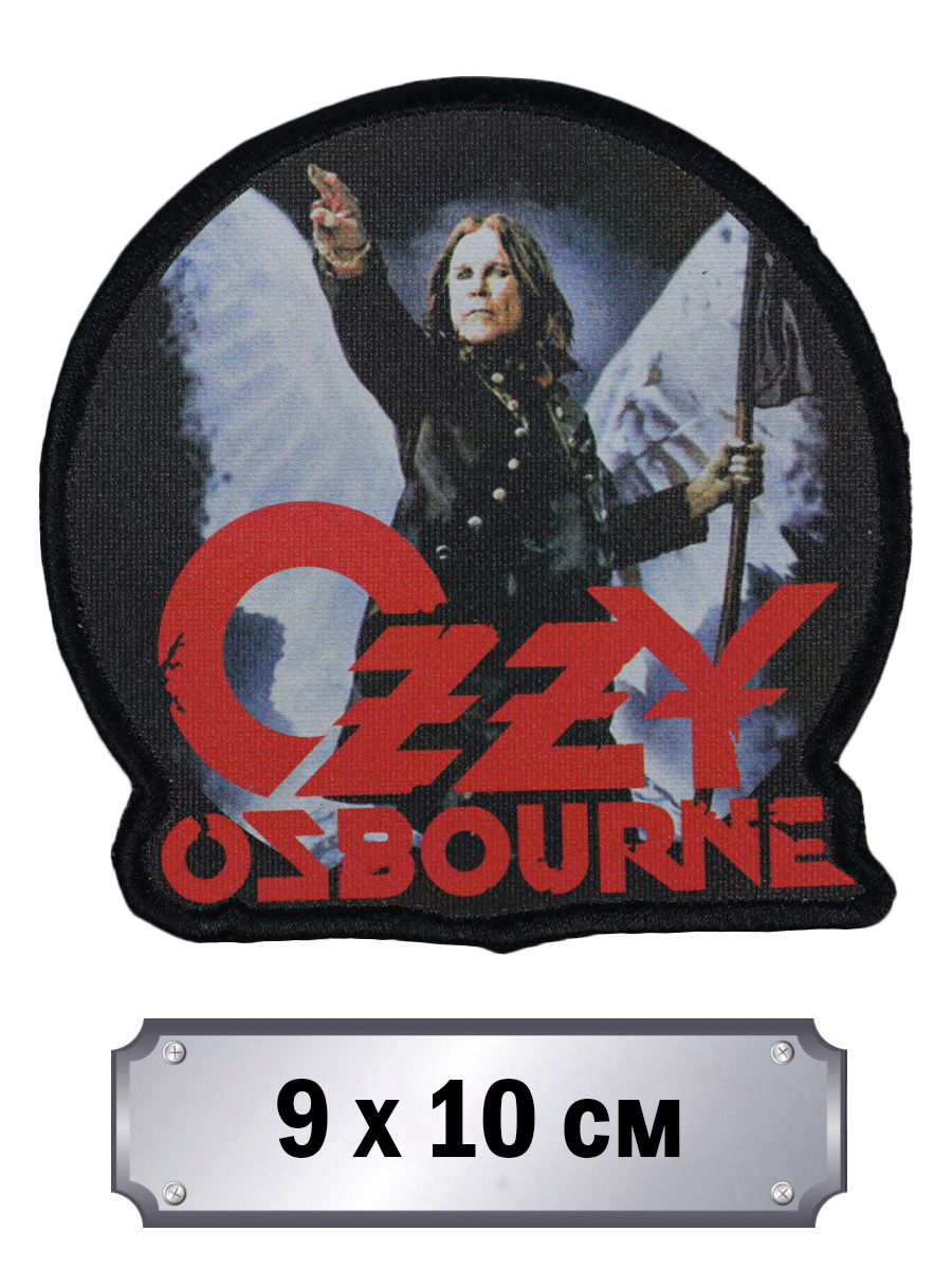 Нашивка Rock Merch VIP Ozzy Osbourne - фото 1 - rockbunker.ru