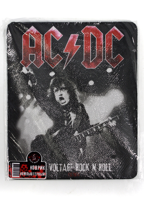Коврик для мыши RockMerch AC DC High voltage Rock n Roll - фото 2 - rockbunker.ru