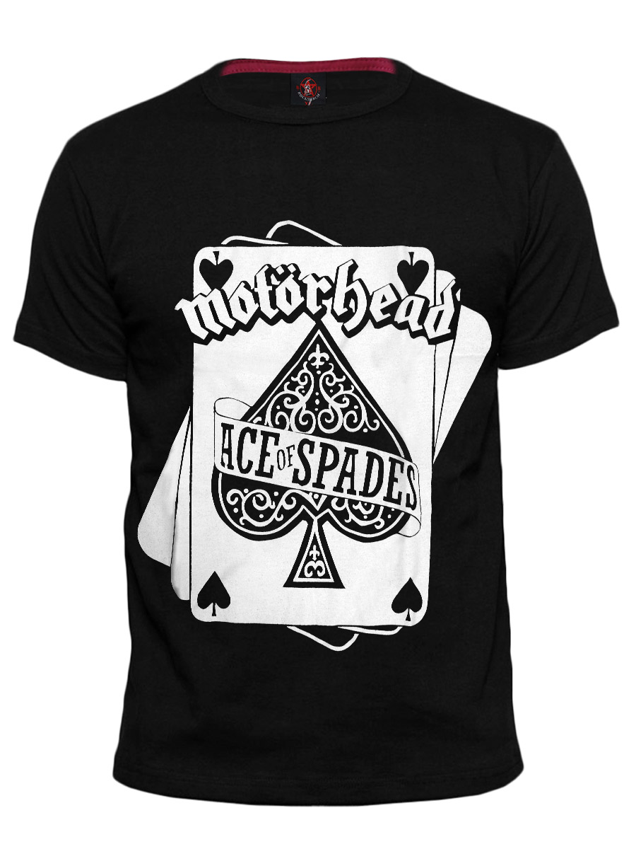 Футболка RockMerch Motorhead Ace of Spades - фото 1 - rockbunker.ru