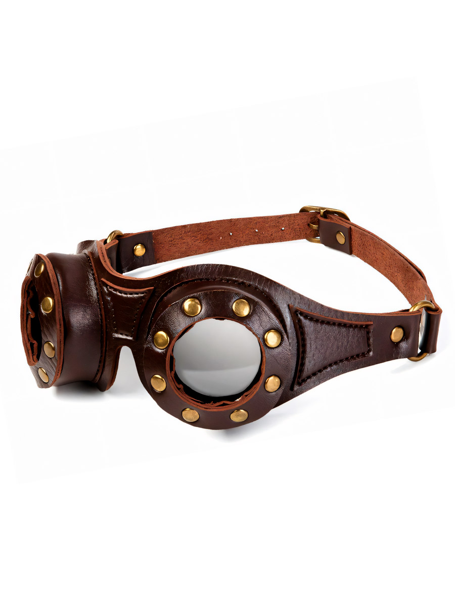 Очки Стимпанк Заклепки - фото 1 - rockbunker.ru