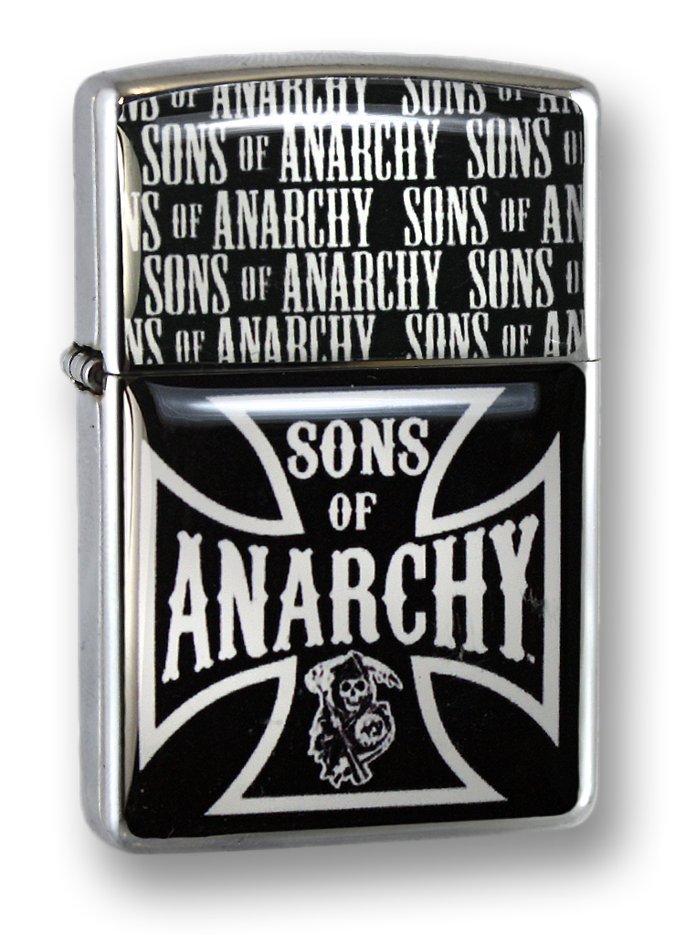 Зажигалка RockMerch Sons of Anarchy - фото 1 - rockbunker.ru