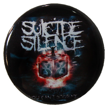 Значок RockMerch Suicide Silence You cant stop me - фото 1 - rockbunker.ru