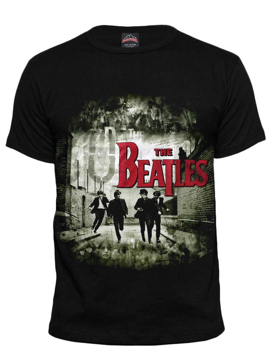 Футболка Rock Tees Beatles - фото 1 - rockbunker.ru