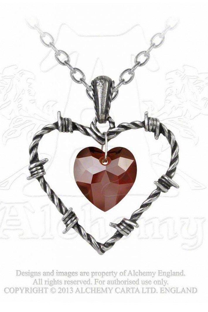 Кулон Alchemy Gothic P692 Love Imprisoned - фото 1 - rockbunker.ru