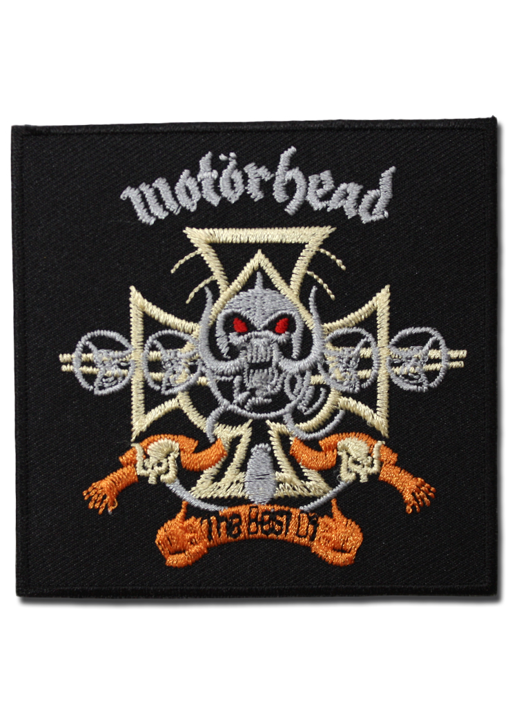 Термонашивка Motorhead The best - фото 1 - rockbunker.ru