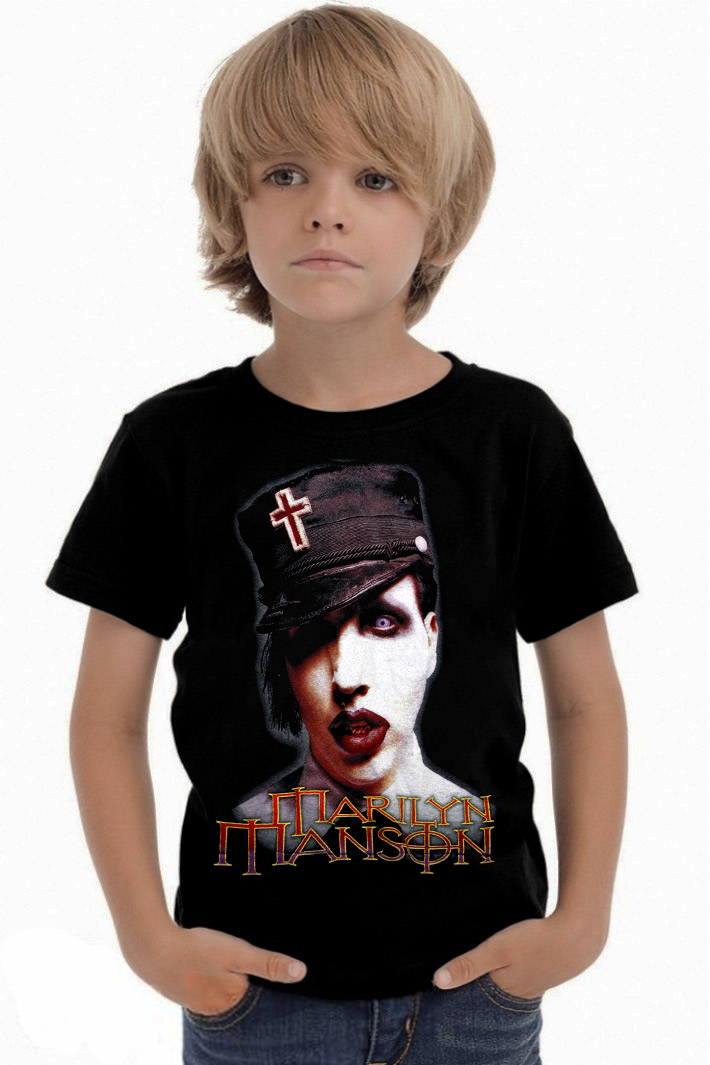 Футболка детская Marilyn Manson - фото 1 - rockbunker.ru