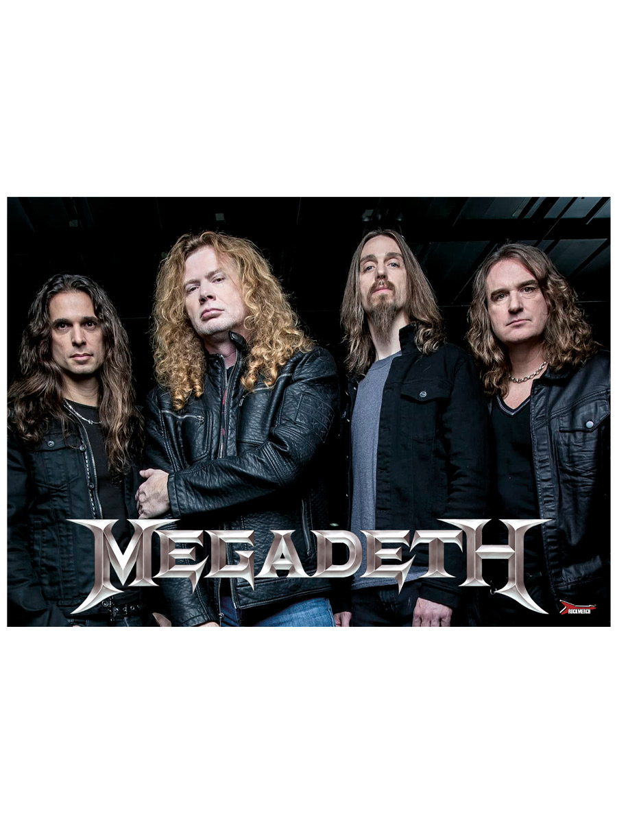 Плакат Megadeth - фото 2 - rockbunker.ru
