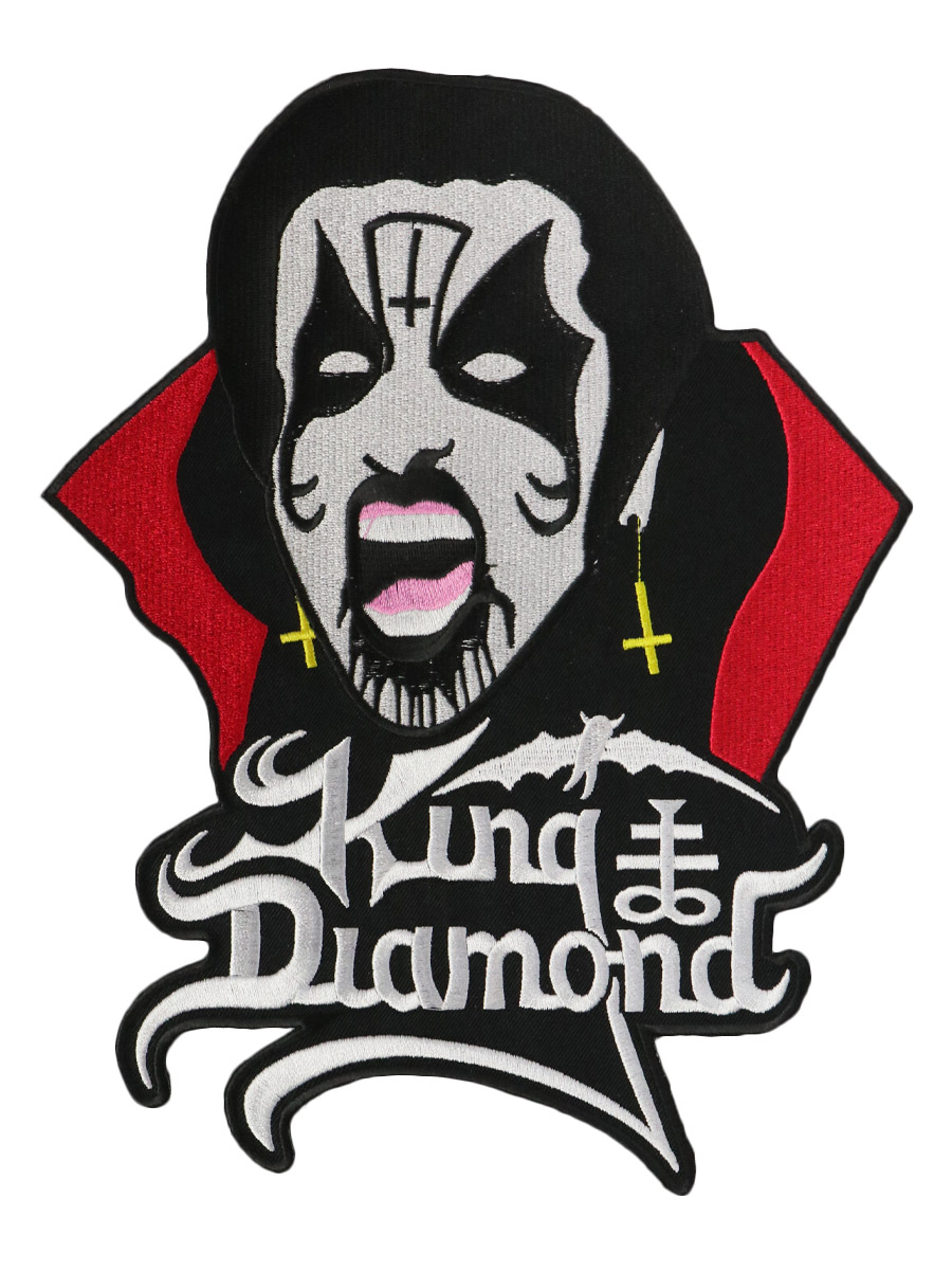Термонашивка на спину King Diamond - фото 1 - rockbunker.ru