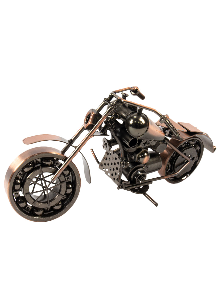 Сувенирная модель Мотоцикл ручной работы МРС087 - фото 2 - rockbunker.ru