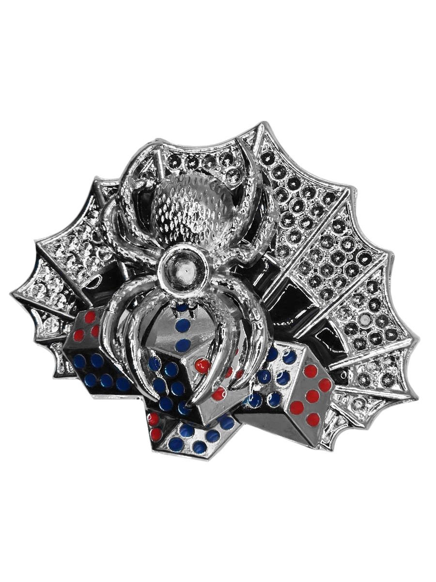 Пряжка Паутина - фото 1 - rockbunker.ru