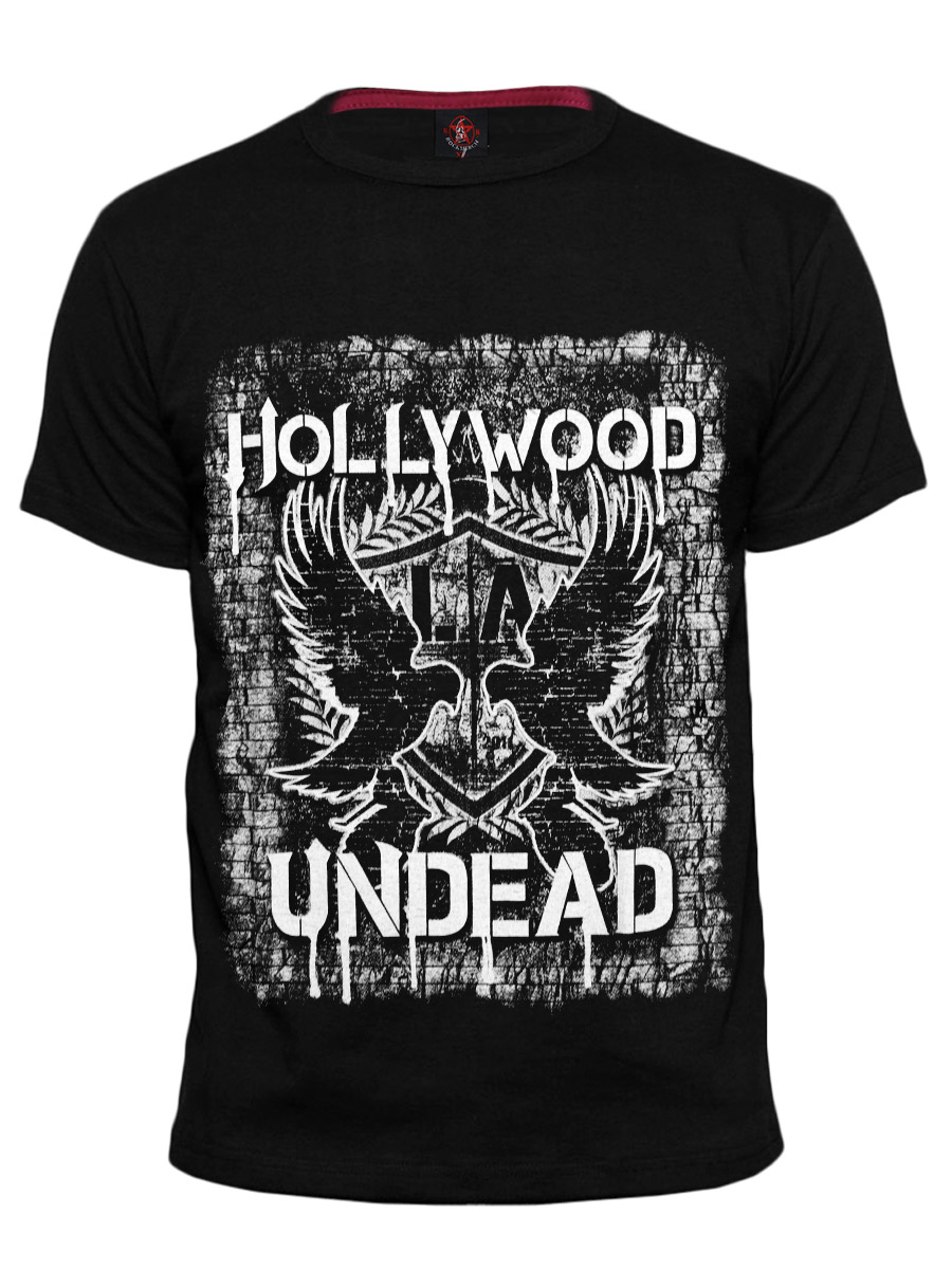 Футболка RockMerch Hollywood Undead - фото 1 - rockbunker.ru