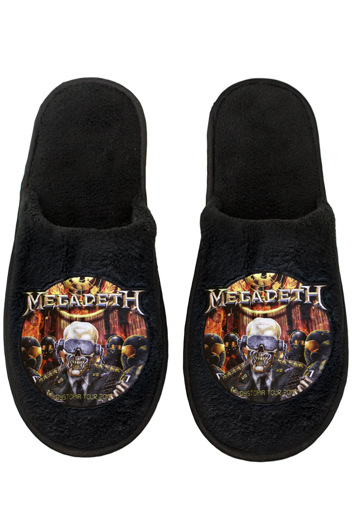 Тапочки Megadeth - фото 3 - rockbunker.ru
