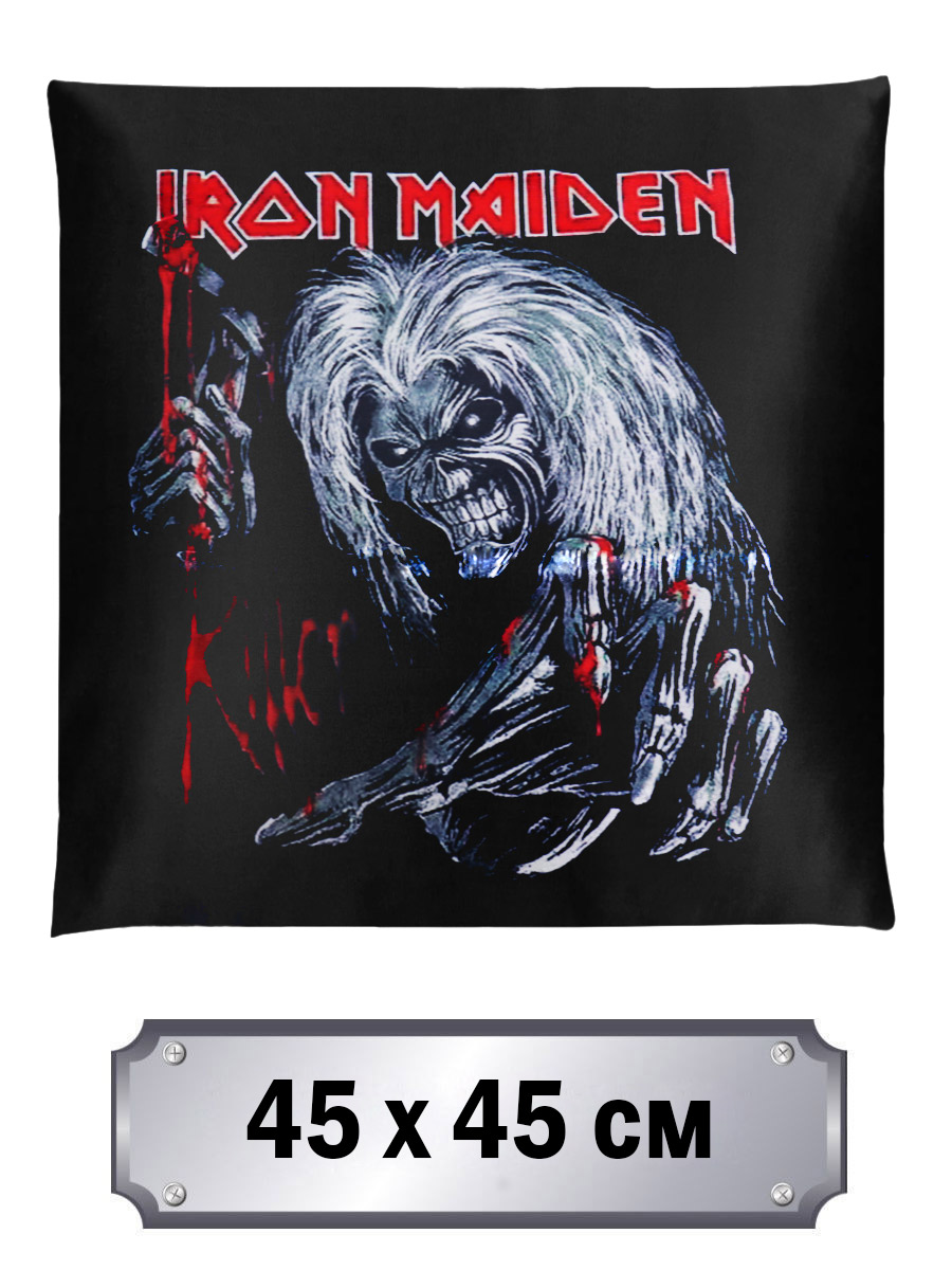 Наволочка Iron Maiden - фото 1 - rockbunker.ru