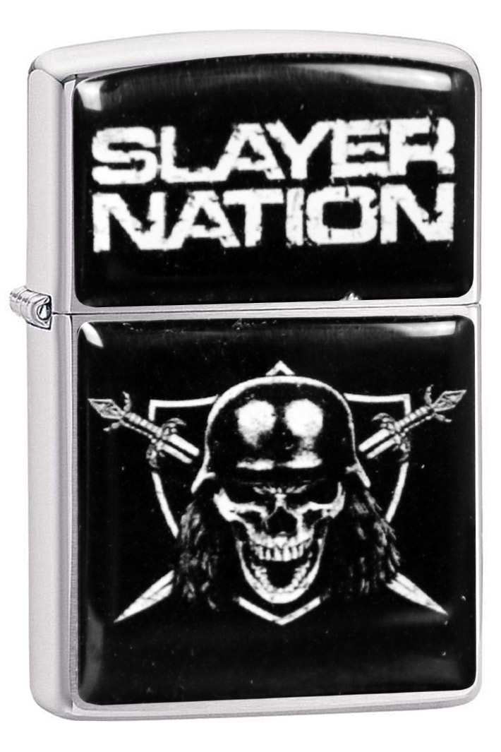 Зажигалка RockMerch Slayer Nation - фото 1 - rockbunker.ru