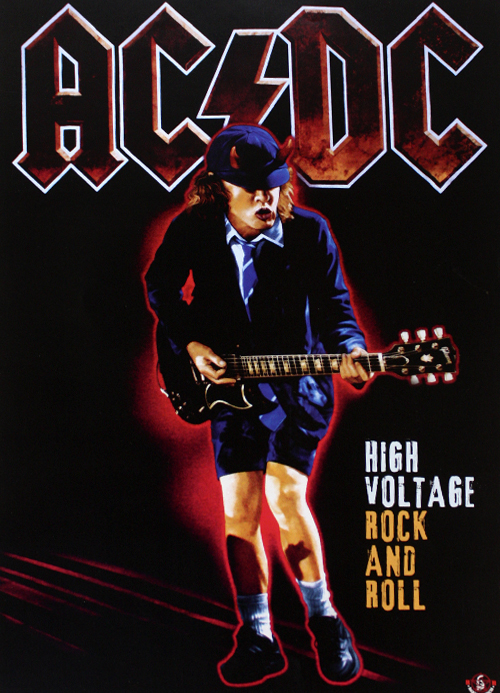 Плакат AC DC High Voltage Rock n Roll - фото 1 - rockbunker.ru