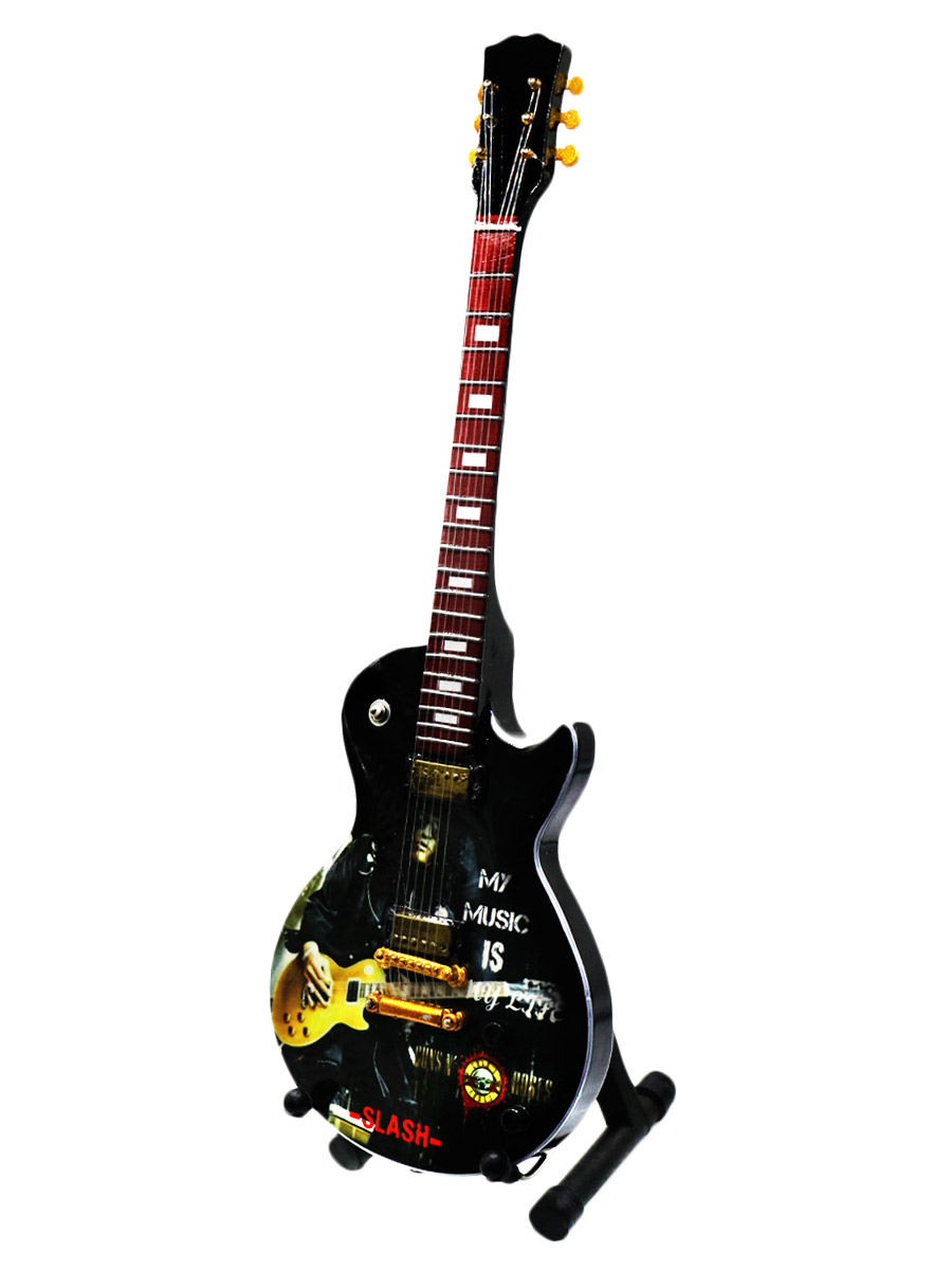 Сувенирная копия гитары Slash Les Paul  - фото 1 - rockbunker.ru