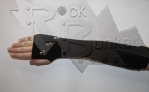 Перчатки-митенки Arm Warmer проклепанные - фото 1 - rockbunker.ru