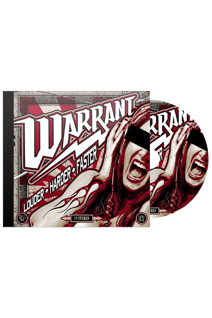 CD Диск Warrant Louder Harder Faster - фото 1 - rockbunker.ru
