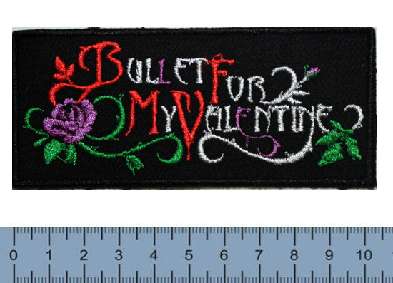 Нашивка RockMerch Bullet for my Valentine - фото 1 - rockbunker.ru
