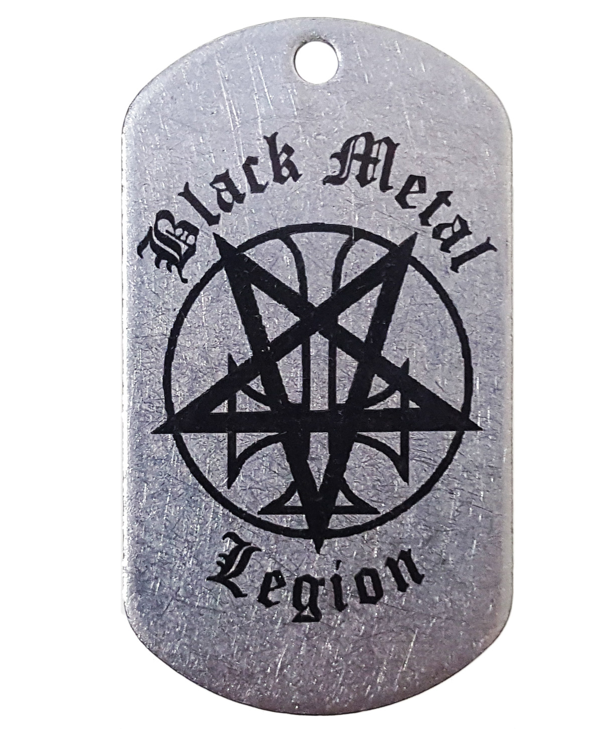 Жетон стальной Black Metal Legion - фото 1 - rockbunker.ru