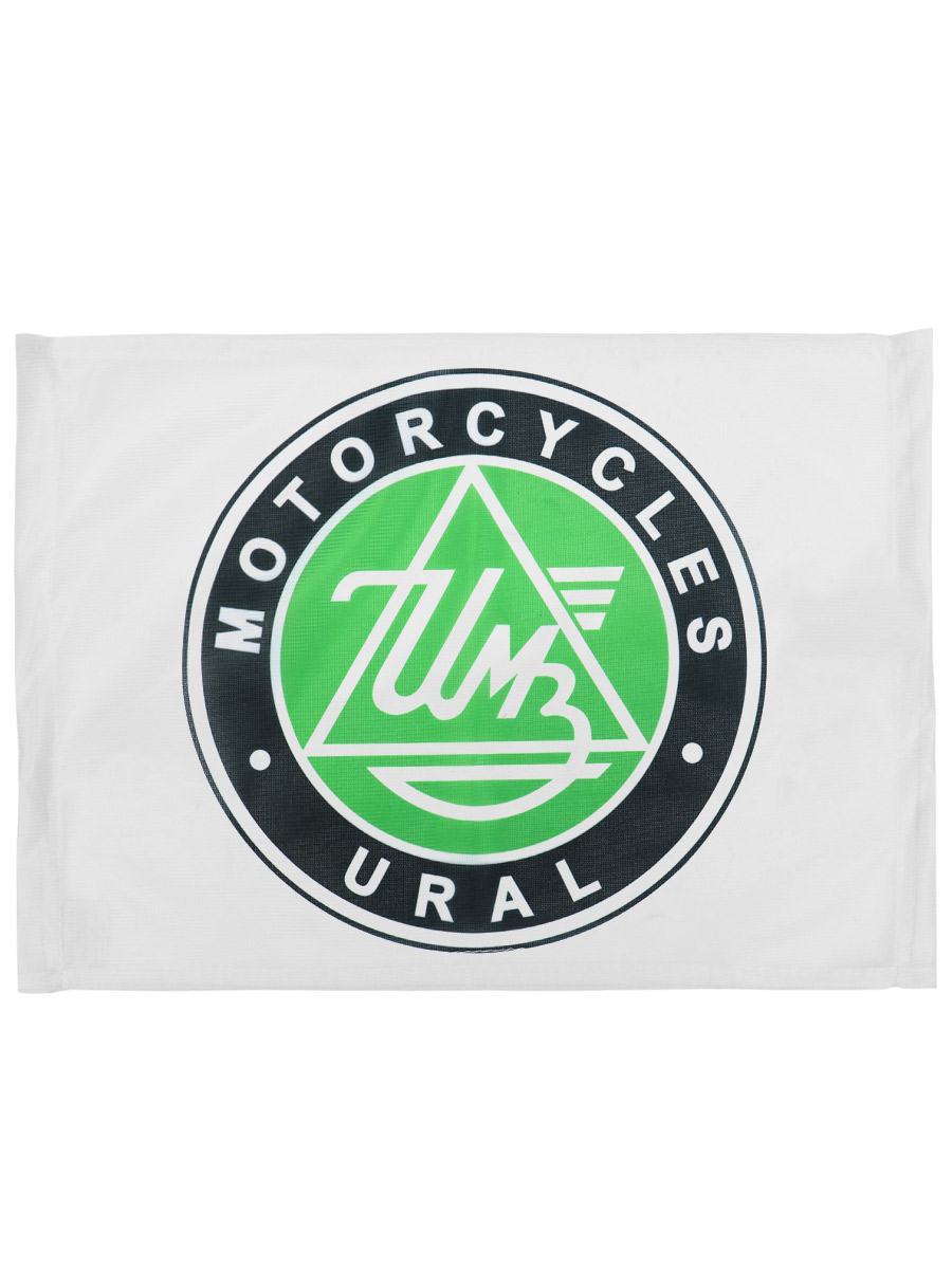 Флаг автомобильный Ural Motorcycles - фото 2 - rockbunker.ru