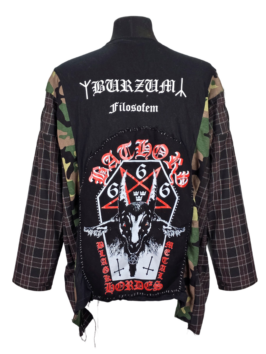 Свитшот кастомный Burzum - фото 2 - rockbunker.ru