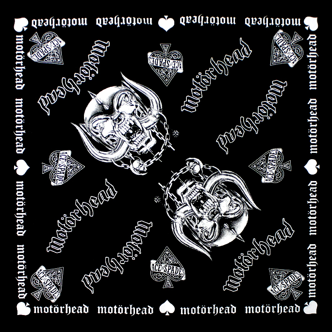 Бандана Motorhead logo - фото 1 - rockbunker.ru
