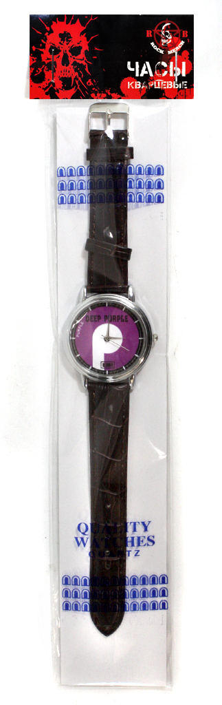 Часы RockMerch Deep Purple наручные - фото 3 - rockbunker.ru