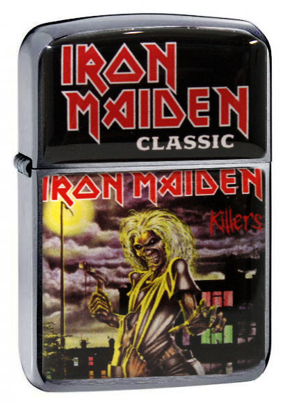 Зажигалка RockMerch Iron Maiden Killers - фото 1 - rockbunker.ru