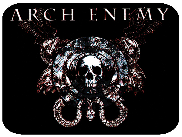 Коврик для мыши Arch Enemy - фото 1 - rockbunker.ru