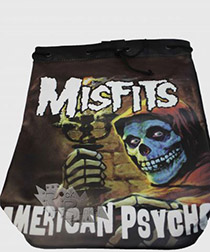 Торба Misfits American Psycho из кожзаменителя - фото 1 - rockbunker.ru