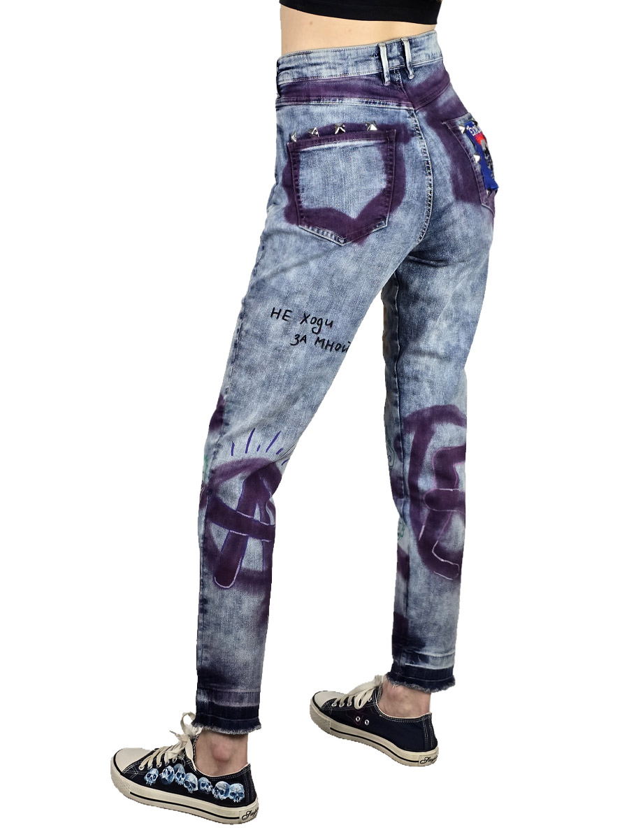 Штаны кастомные Anarchists - фото 3 - rockbunker.ru