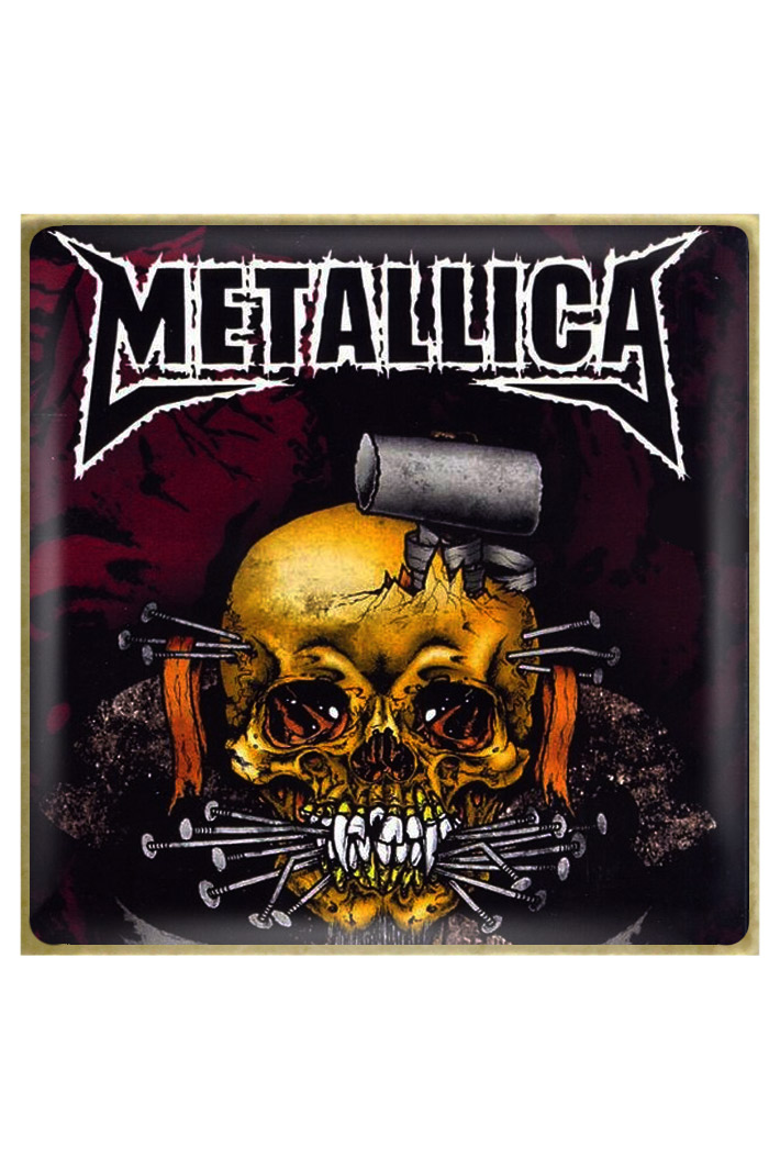 Значок RockMerch Metallica - фото 1 - rockbunker.ru