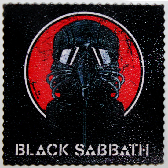 Кожаная нашивка Black Sabbath - фото 1 - rockbunker.ru