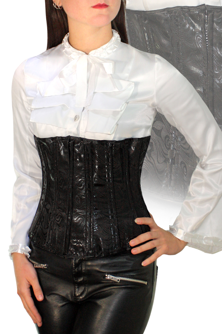 Корсаж П-69 шнуровка спереди - фото 1 - rockbunker.ru