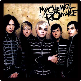 Кожаная нашивка My Chemical Romance - фото 1 - rockbunker.ru